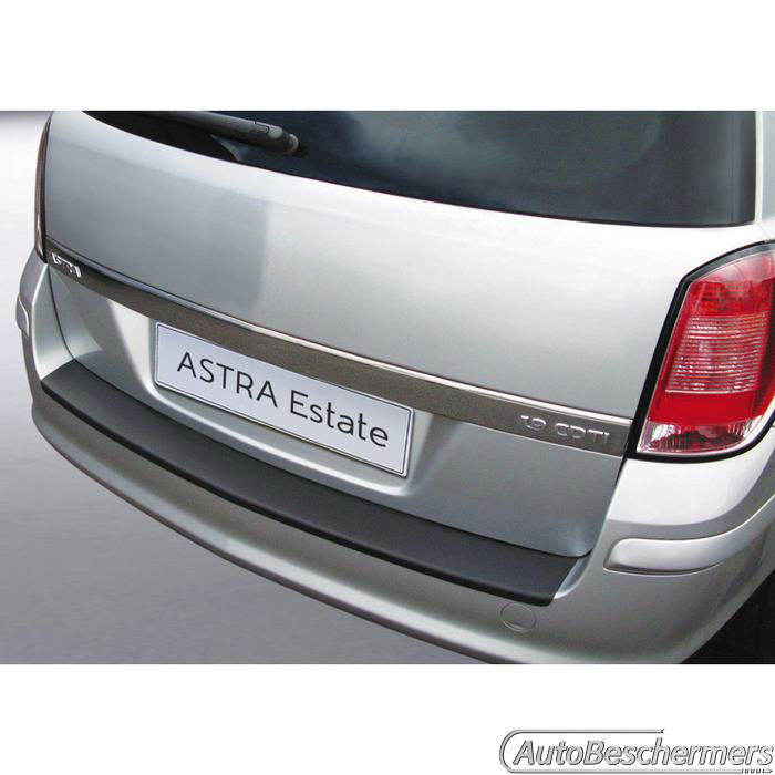 Achterbumperbeschermer zwart Opel Astra Van en Sportive 02.2007-12.2012