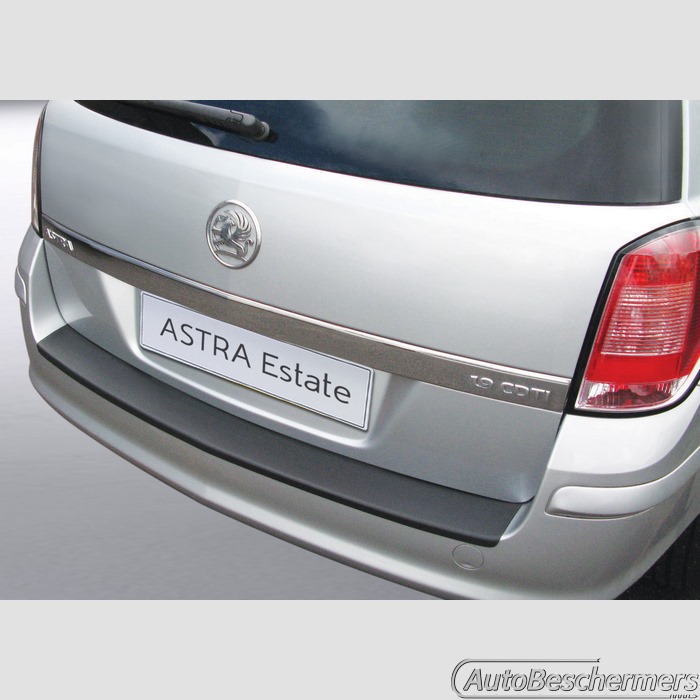 Achterbumperbeschermer zwart Opel Astra H Wagon 02.2007-11.2010