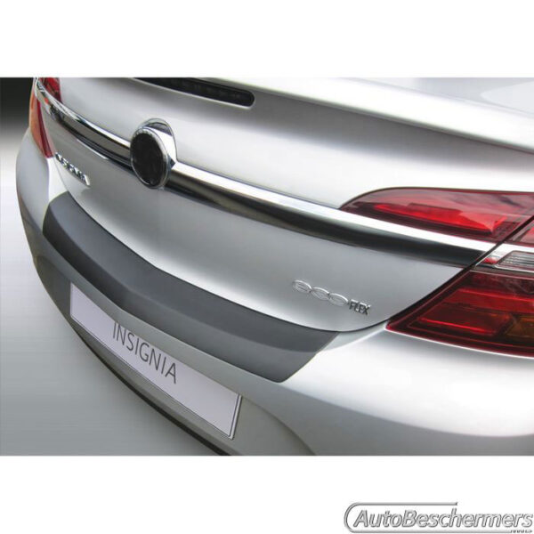 Achterbumperbeschermer zwart Opel Insignia 4 en 5-deurs 10.2013-05.2017