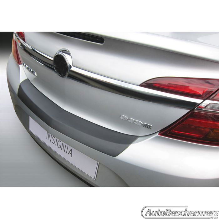 Achterbumperbeschermer zwart Opel Insignia 4 en 5-deurs 10.2013-05.2017