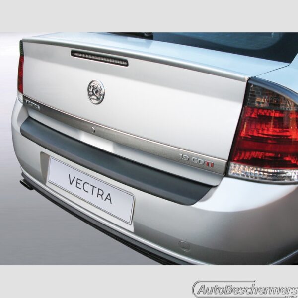 Achterbumperbeschermer zwart Opel Vectra 5-deurs 2002-10.2008