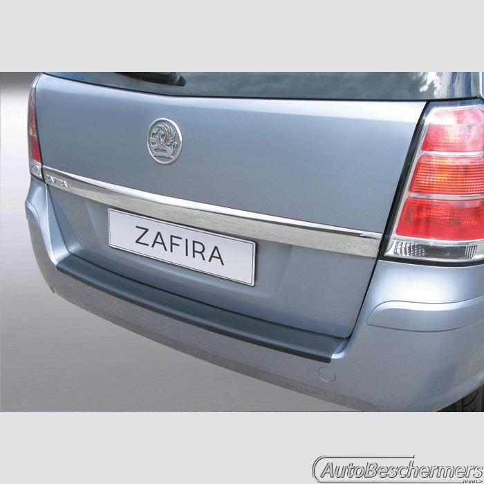 Achterbumperbeschermer zwart Opel Zafira 06.2005-2014 niet OPC