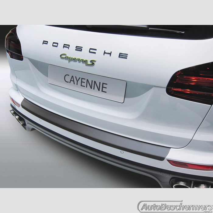 Achterbumperbeschermer zwart Porsche Cayenne 11.2014-09.2017