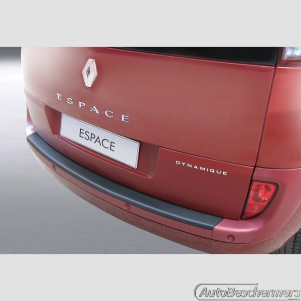 Achterbumperbeschermer zwart Renault Grand Espace 04.2006-02.2015