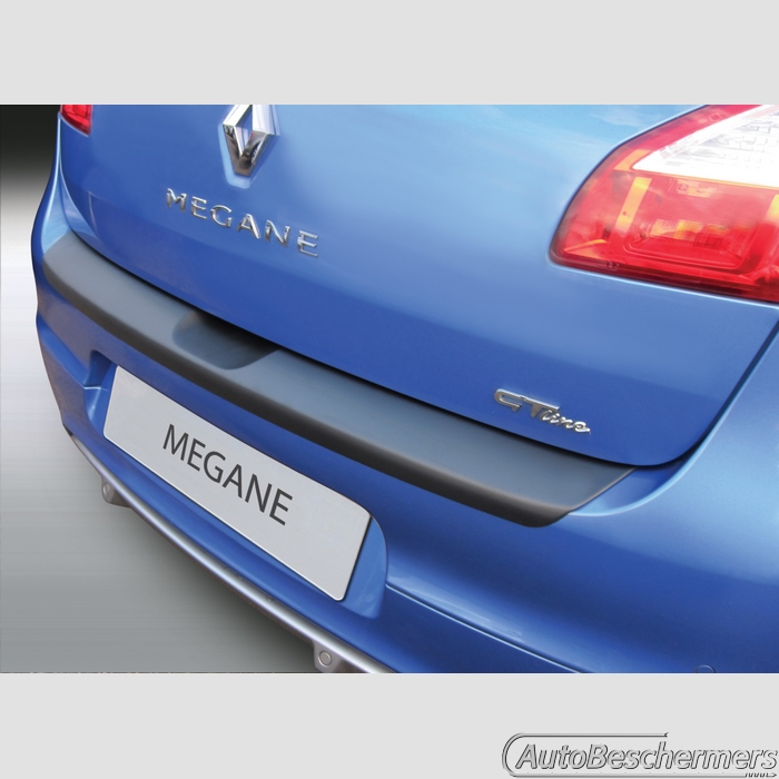 Achterbumperbeschermer zwart Renault Megane 5-deurs 11.2008-02.2016
