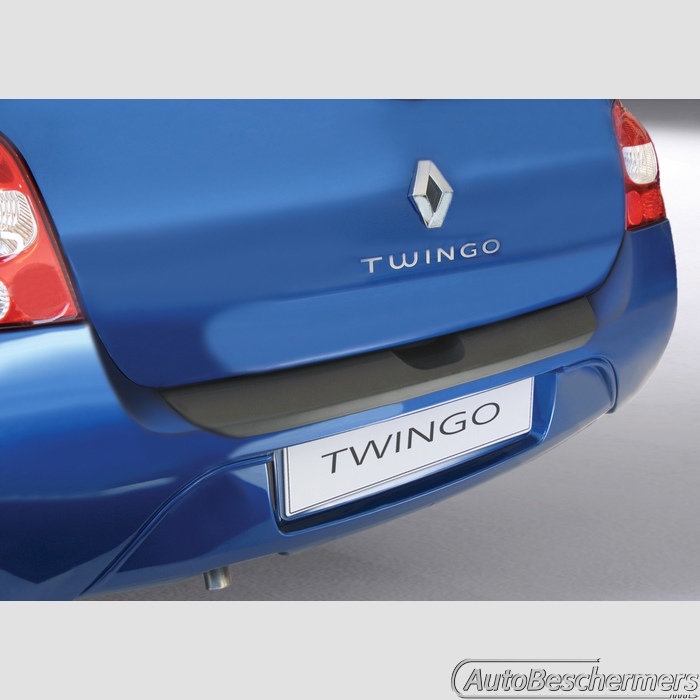 Achterbumperbeschermer zwart Renault Twingo 3-deurs 09.2007-12.2011