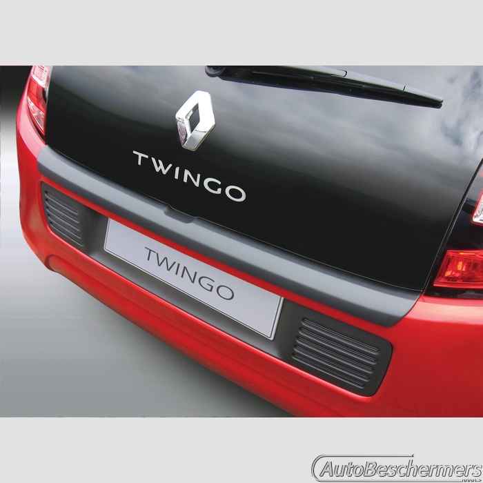 Achterbumperbeschermer zwart Renault Twingo 09.2014-04.2019