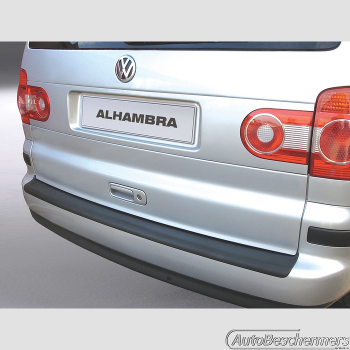 Achterbumperbeschermer zwart Seat Alhambra 03.2000-09.2010