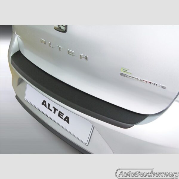 Achterbumperbeschermer zwart Seat Altea 04.2009-09.2015 niet FR