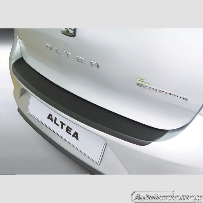 Achterbumperbeschermer zwart Seat Altea 04.2009-09.2015 niet FR