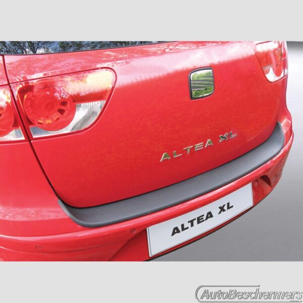 Achterbumperbeschermer zwart Seat Altea XL 2006-09.2015