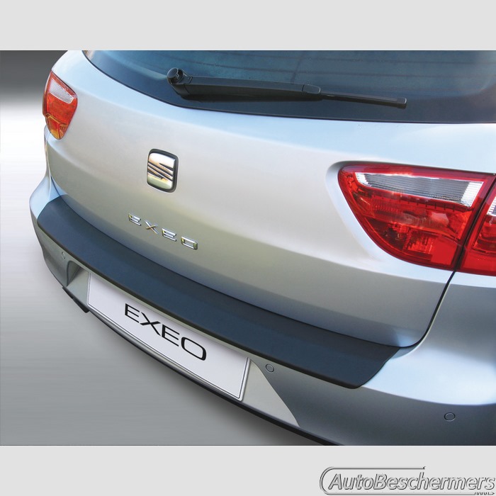 Achterbumperbeschermer zwart Seat Exeo ST Wagon 07.2009-10.2013