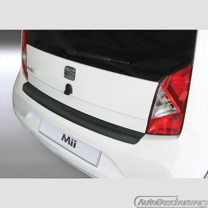 Achterbumperbeschermer zwart Seat MII 3- en 5-deurs 05.2012-