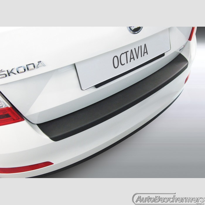 Achterbumperbeschermer zwart Skoda Octavia III 5-deurs 02.2013-02.2017