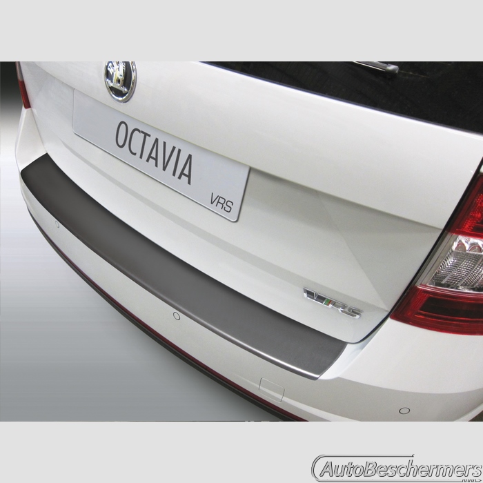 Achterbumperbeschermer zwart Skoda Octavia III RS Combi 06.2013-02.2017