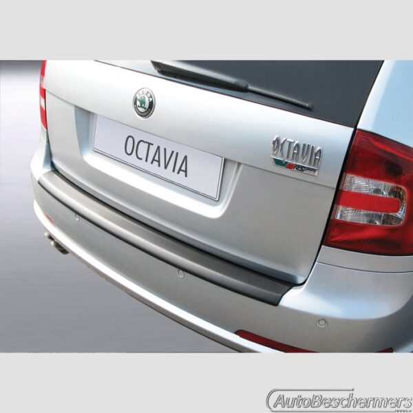 Achterbumperbeschermer zwart Skoda Octavia I RS Combi -12.2008
