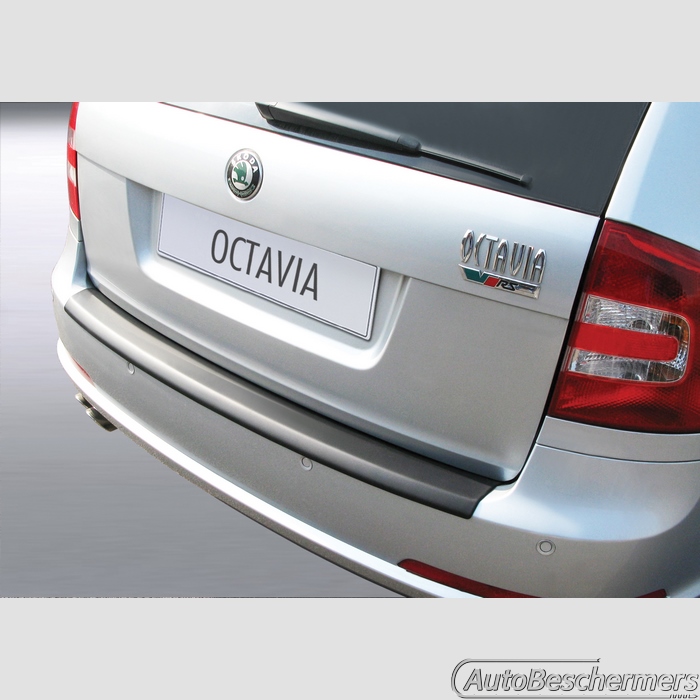 Achterbumperbeschermer zwart Skoda Octavia I RS Combi -12.2008