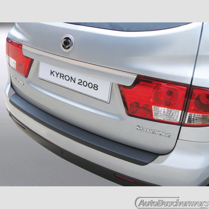 Achterbumperbeschermer zwart SsangYong Kyron MK2 01.2008-
