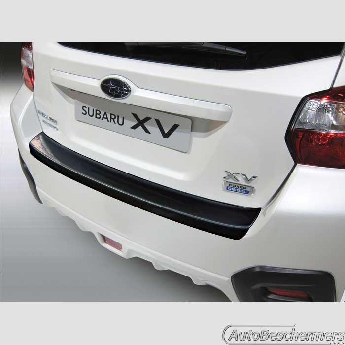 Achterbumperbeschermer zwart Subaru XV 03.2012-11.2017