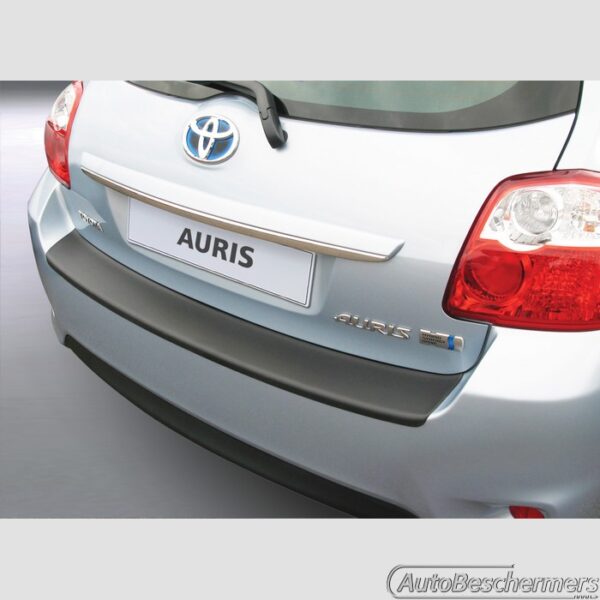 Achterbumperbeschermer zwart Toyota Auris 3- en 5-deurs 03.2010-12.2012