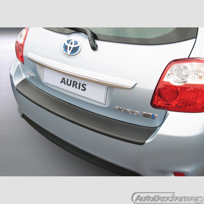Achterbumperbeschermer zwart Toyota Auris 3- en 5-deurs 03.2010-12.2012