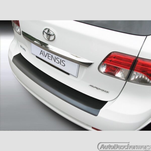 Achterbumperbeschermer zwart Toyota Avensis Wagon 01.2012-05.2015