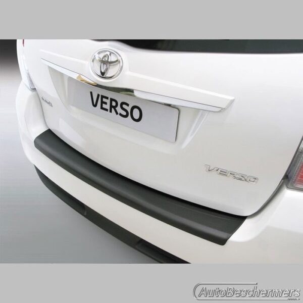 Achterbumperbeschermer zwart Toyota Verso 03.2013-