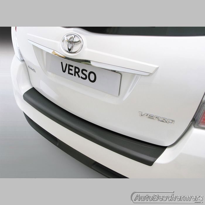 Achterbumperbeschermer zwart Toyota Verso 03.2013-