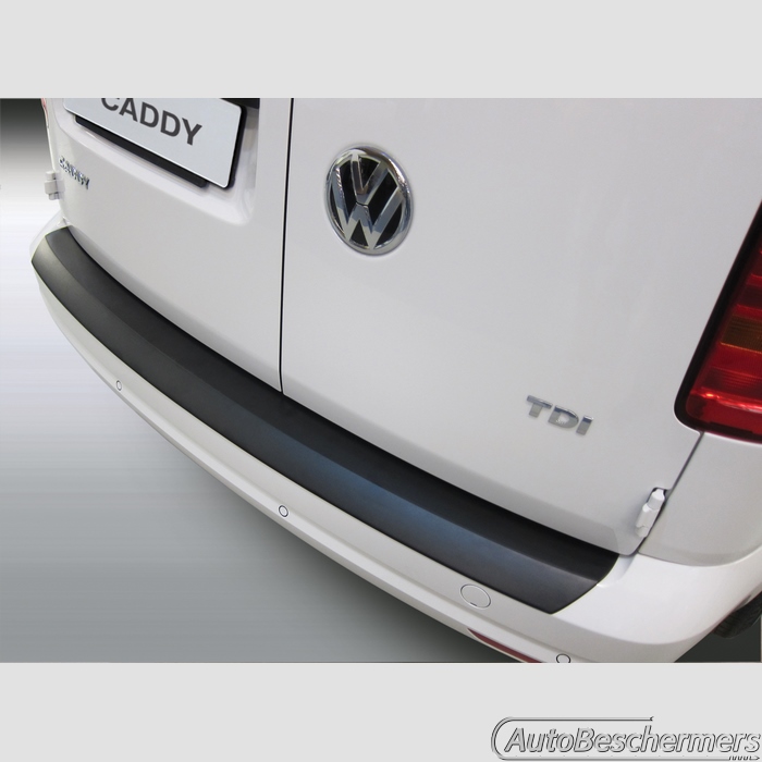Achterbumperbeschermer zwart Volkswagen Caddy 06.2015-10.2020