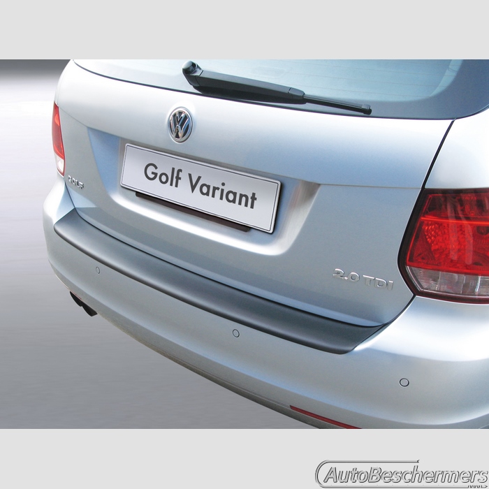 Achterbumperbeschermer zwart Volkswagen Golf 5 Variant 06.2007-05.2009