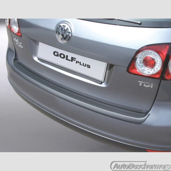 Achterbumperbeschermer zwart Volkswagen Golf Plus 01.2005-02.2009