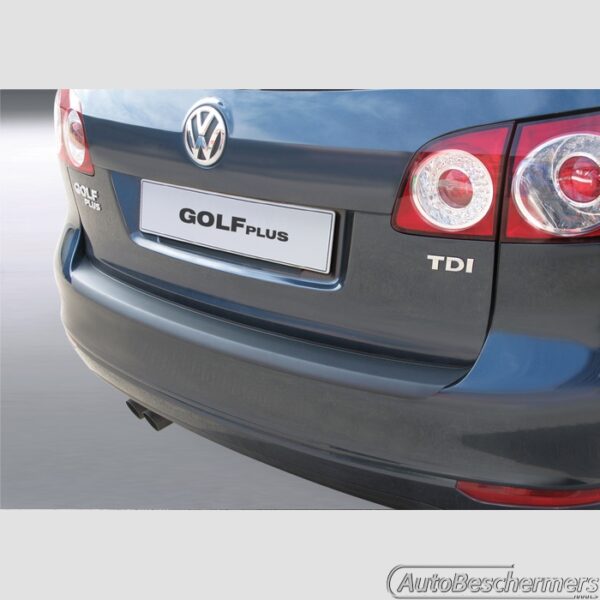 Achterbumperbeschermer zwart Volkswagen Golf Plus 03.2009-01.2012