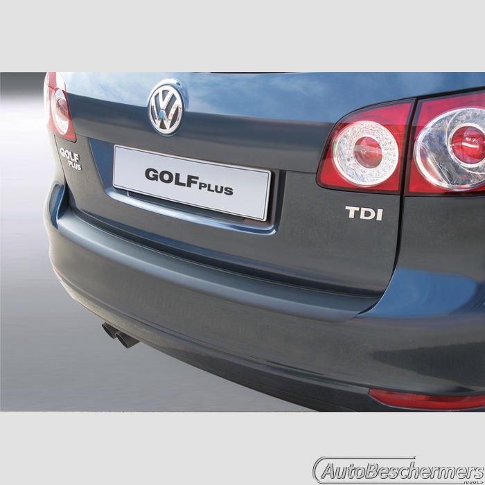 Achterbumperbeschermer zwart Volkswagen Golf Plus 03.2009-01.2012