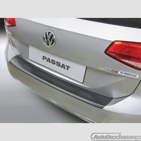 Achterbumperbeschermer zwart Volkswagen Passat B8 Variant Alltrack 11.2014-