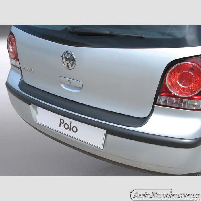 Achterbumperbeschermer zwart Volkswagen Polo 9N-9N2 3- en 5-deurs 2003-05.2009