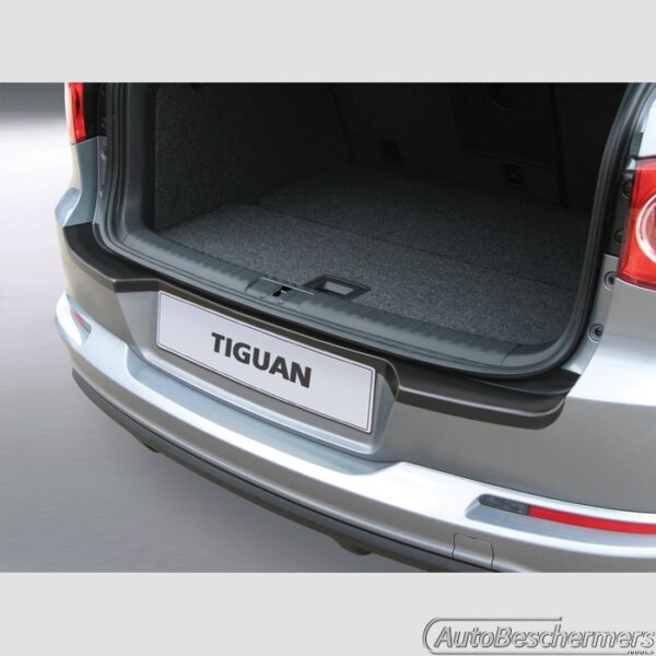 Achterbumperbeschermer zwart Volkswagen Tiguan 11.2007-03.2016 - Afbeelding 2