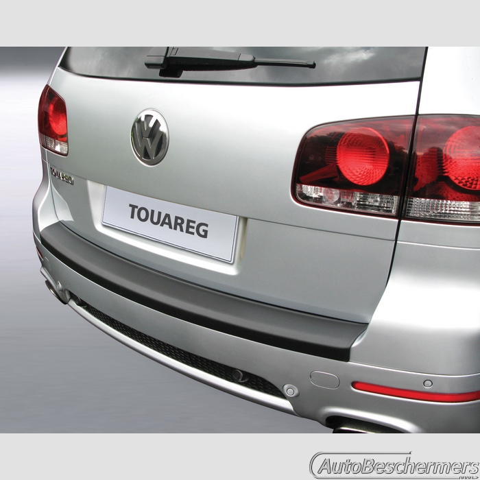 Achterbumperbeschermer zwart Volkswagen Touareg -03.2010