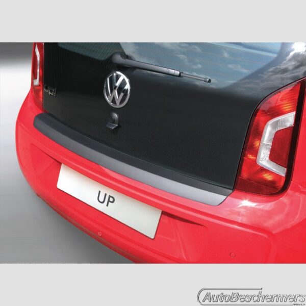 Achterbumperbeschermer zwart Volkswagen UP 3- en 5-deurs 11.2011-06.2016