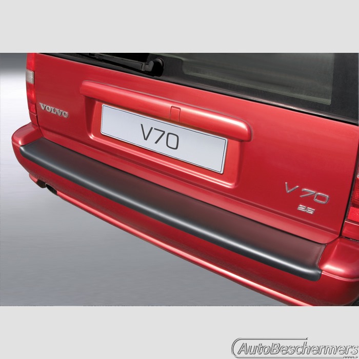 Achterbumperbeschermer zwart Volvo V70 12.1996-2000