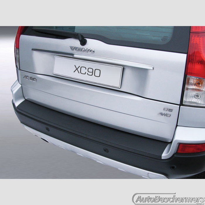 Achterbumperbeschermer zwart Volvo XC90 06.2006-01.2015
