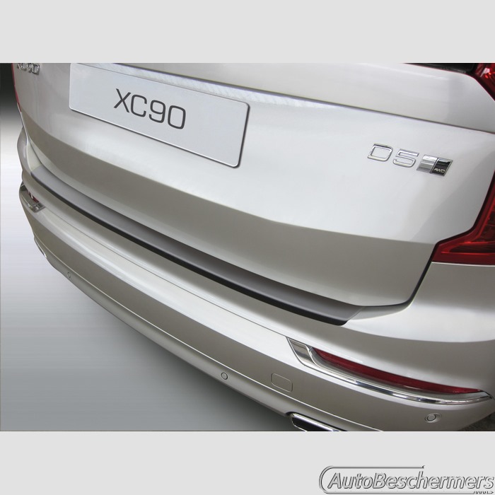 Achterbumperbeschermer zwart Volvo XC90 02.2015-