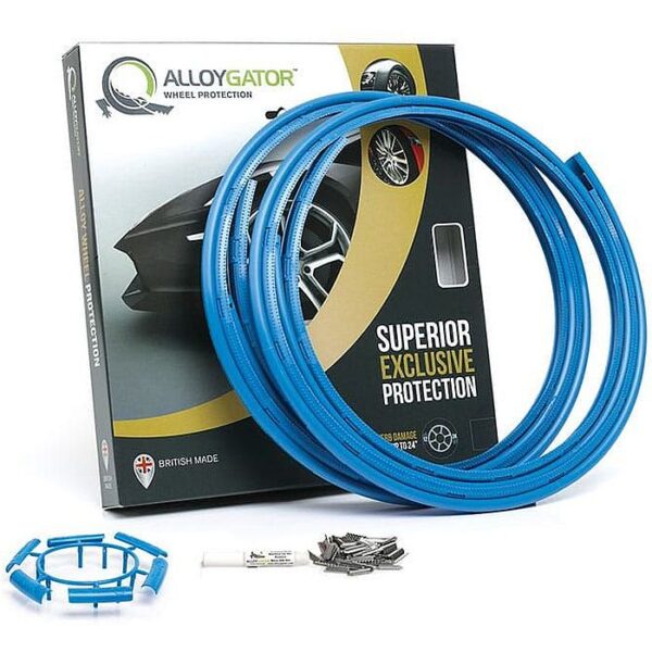 Velgrandbeschermer AlloyGator SKY BLAUW kunststof set a 4 stuks voor 12-24 inch velgen