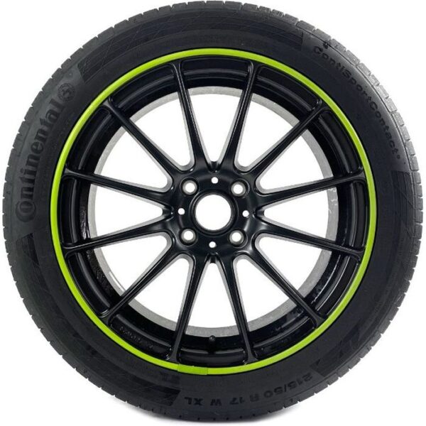 Velgrandbeschermer AlloyGator GROEN kunststof set a 4 stuks voor 12-24 inch velgen - Afbeelding 2