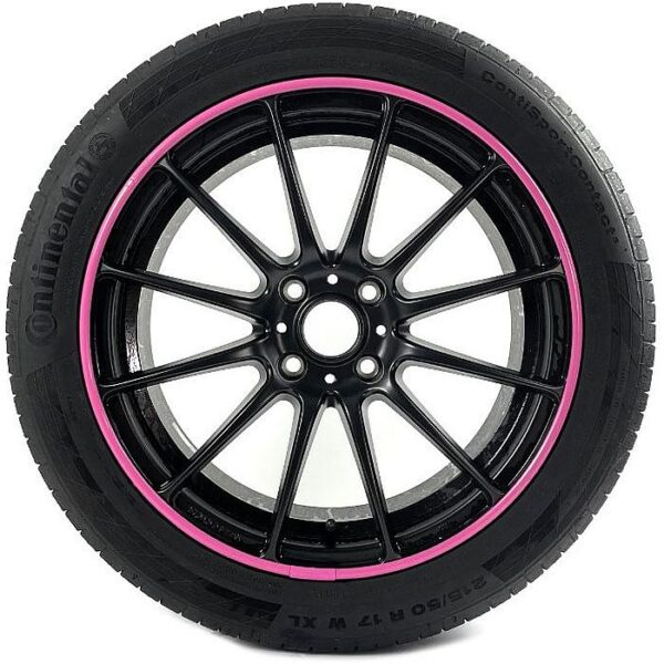 Velgrandbeschermer AlloyGator PINK kunststof set a 4 stuks voor 12-24 inch velgen - Afbeelding 2