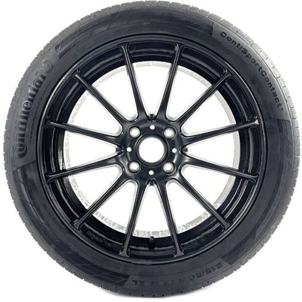 Velgrandbeschermer AlloyGator ZWART kunststof set a 4 stuks voor 12-19 inch velgen - Afbeelding 2