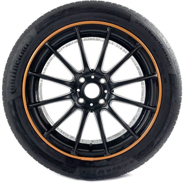 Velgrandbeschermer AlloyGator BRONS kunststof set a 4 stuks voor 12-19 inch velgen - Afbeelding 2